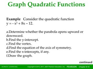 Quadratic _function g9 ppt. Presentation | PPT