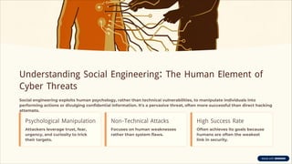 Understanding and Defending Against Social Engineering Attacks: Human ...