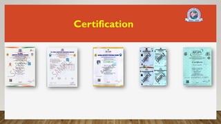 Certification
 