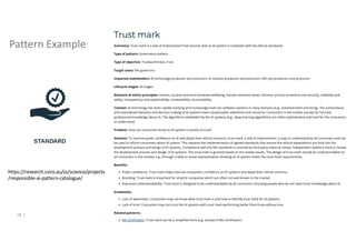 Pattern Example
https://research.csiro.au/ss/science/projects
/responsible-ai-pattern-catalogue/
19 |
 