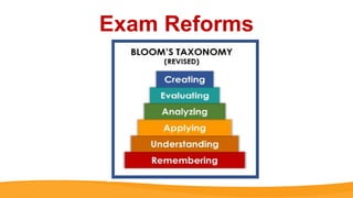 Exam Reforms
 