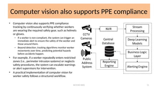 Computer Ai Vision Detect Worker Penerapan Artificial Intelligence untuk Keselamatan Kerja | PPTX