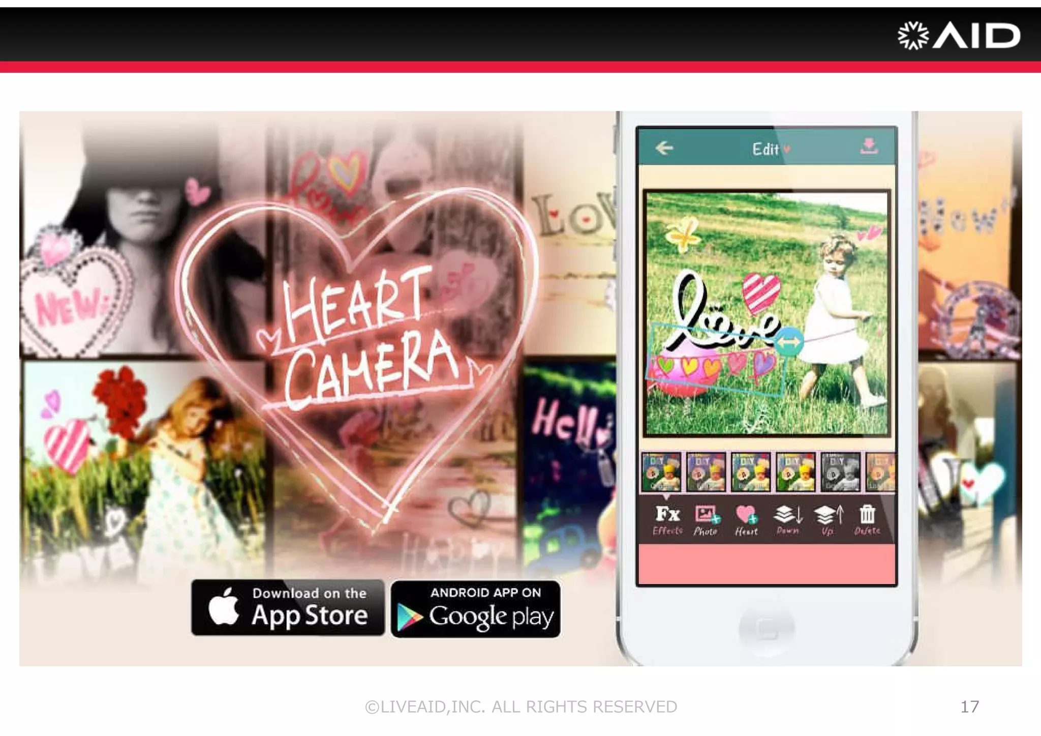 .. 
（マスの中のニッチ） 
©LIVEAID,INC. ALL RIGHTS RESERVED 13 
 