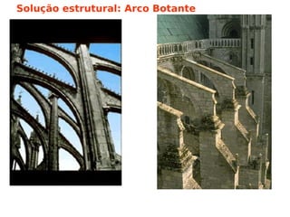 Solução estrutural: Arco Botante
 