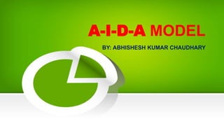 A-I-D-A MODEL
BY: ABHISHESH KUMAR CHAUDHARY
 