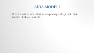 Aida modeli | PPTX
