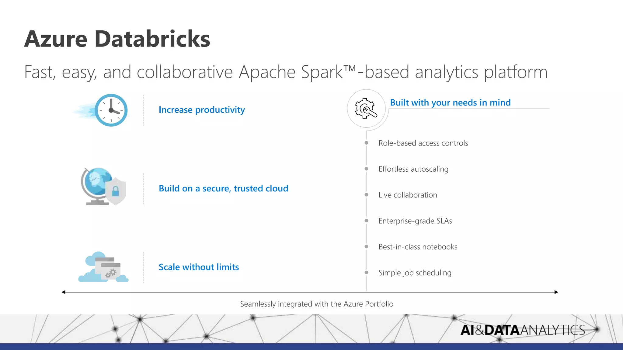 Ai & Data Analytics 2018 - Azure Databricks for data scientist | PPTX