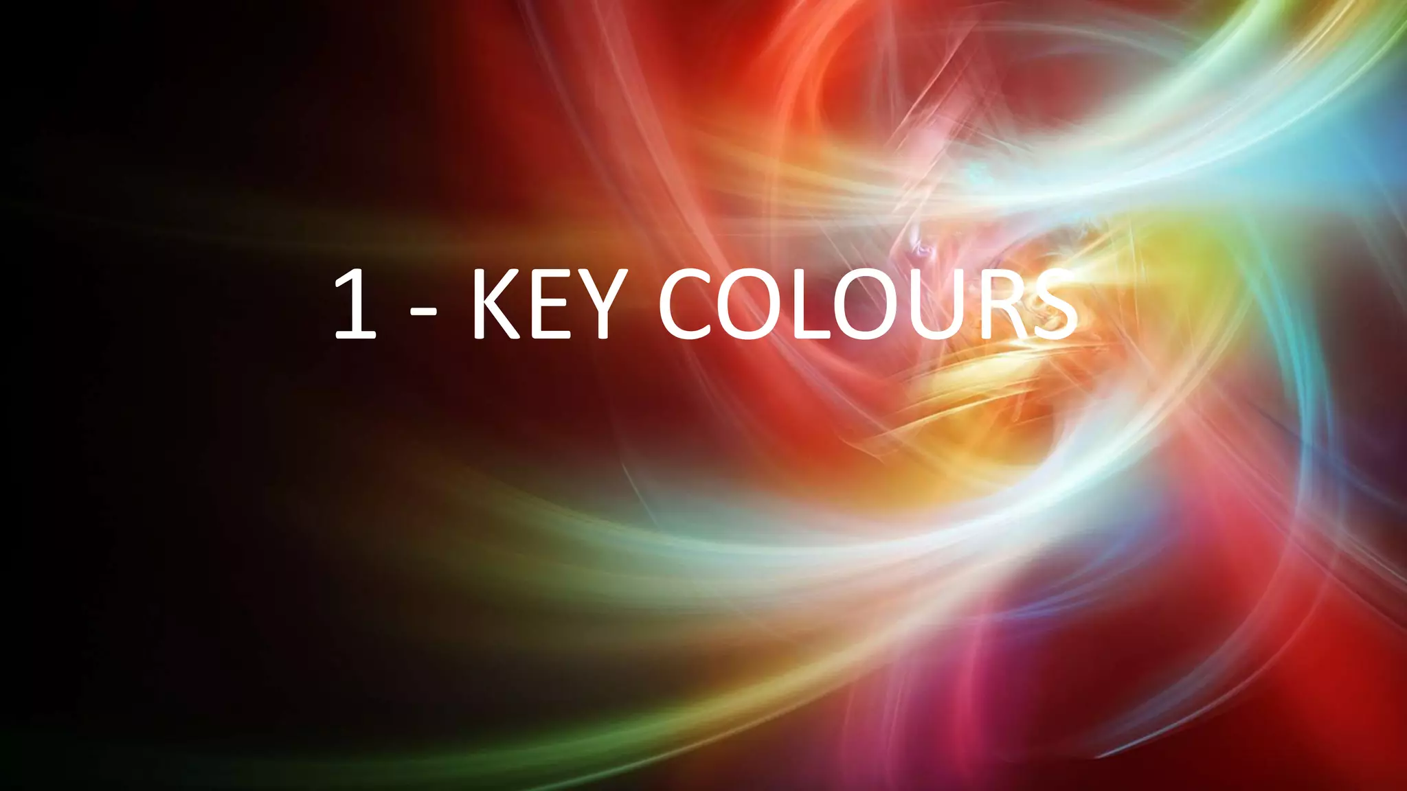 AW 20-21 FASHION & TEXTILE TRENDS PAGE 3
1 - KEY COLOURS
 