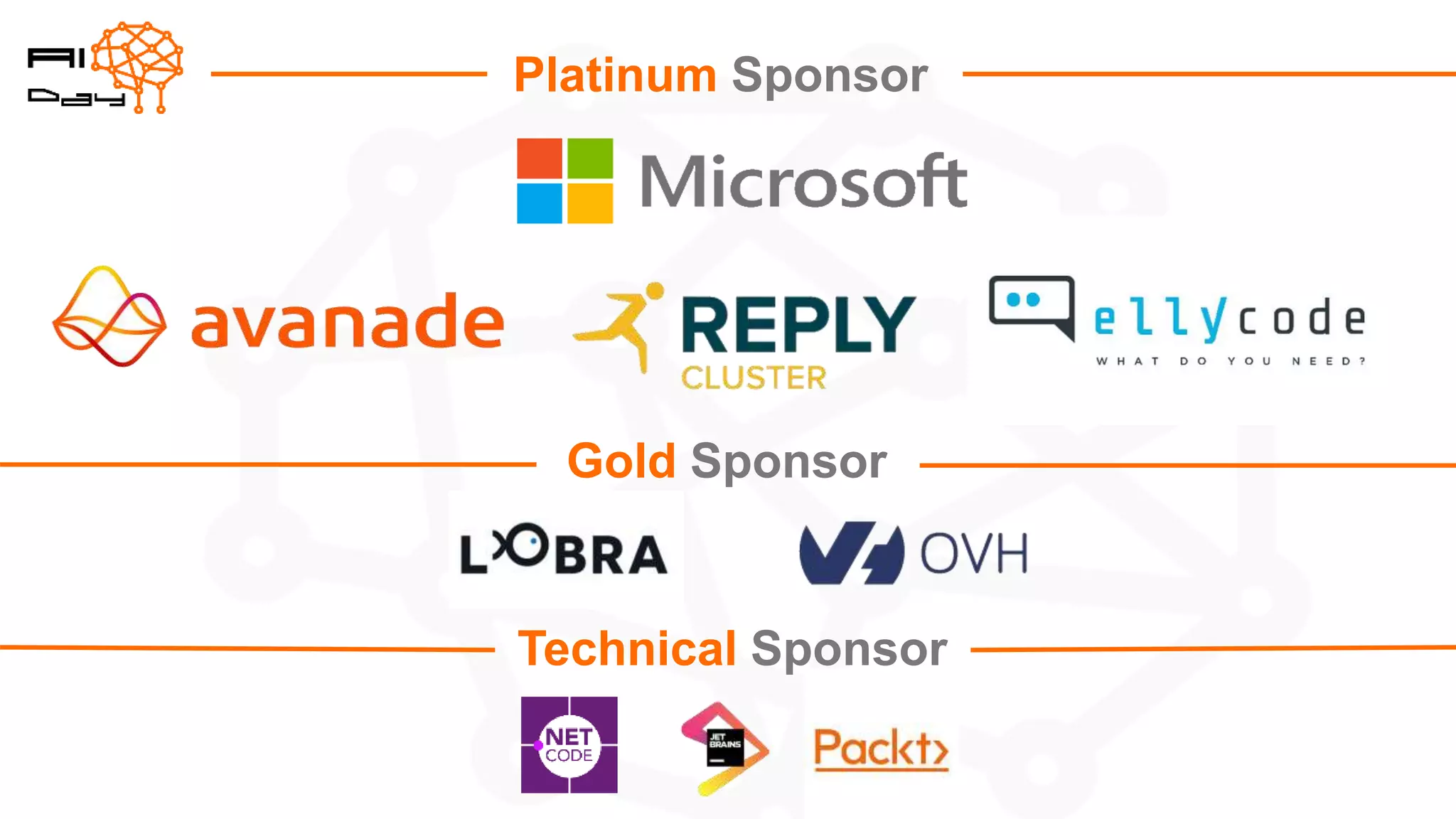 Platinum Sponsor
Gold Sponsor
Technical Sponsor
 