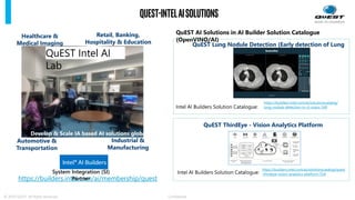 AIDC NY: Applications of Intel AI by QuEST Global - 09.19.2019