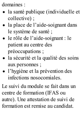 Aide Soignant Oral Concours 13 Editions Foucher