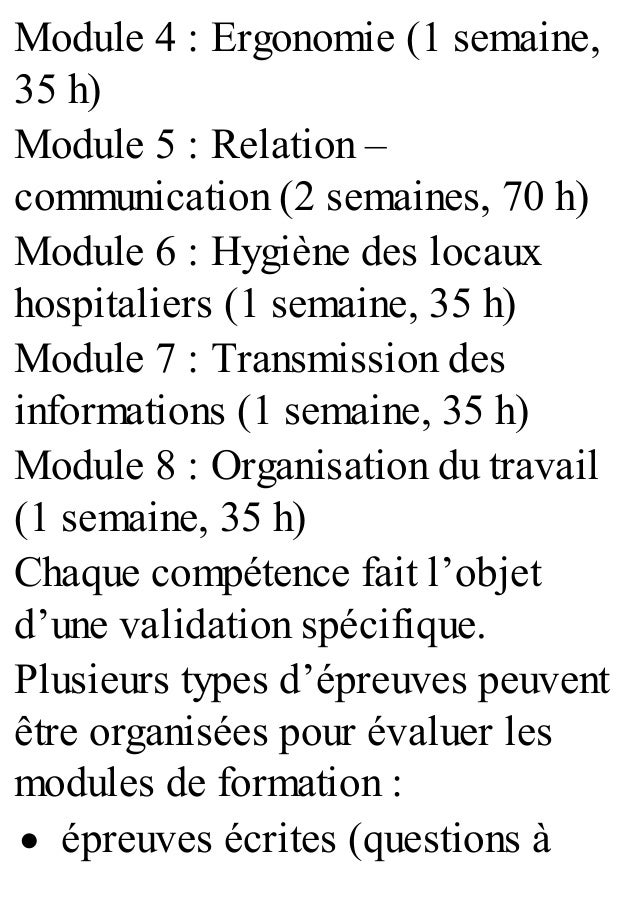 Module 5 Aide Soignante Exemple Dossier - Exemple de Groupes