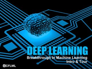 DEEP LEARNINGBreakthrough In Machine Learning
Intro & Tour
 