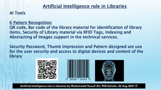 Artificial Intelligence role in Libraries | PPTX