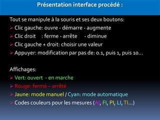 AZprocede: interface procede