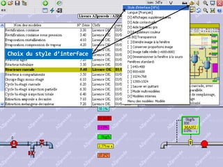 AZprocede: interface simulateur