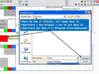 AZprocede: interface simulateur