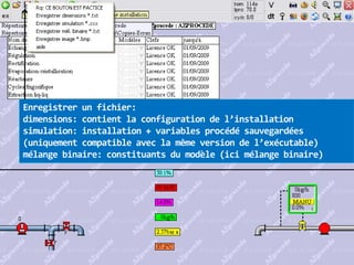 AZprocede: interface simulateur