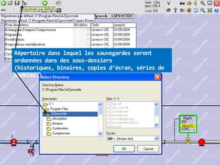 AZprocede: interface simulateur