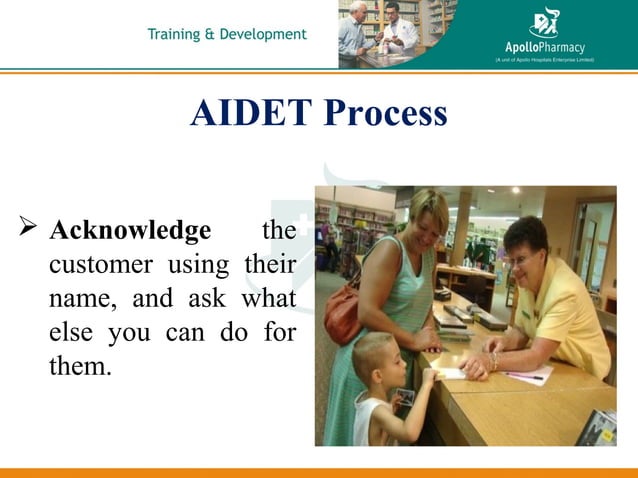 AIDET Formula For Customer Service Skills | PPT | Medical Health