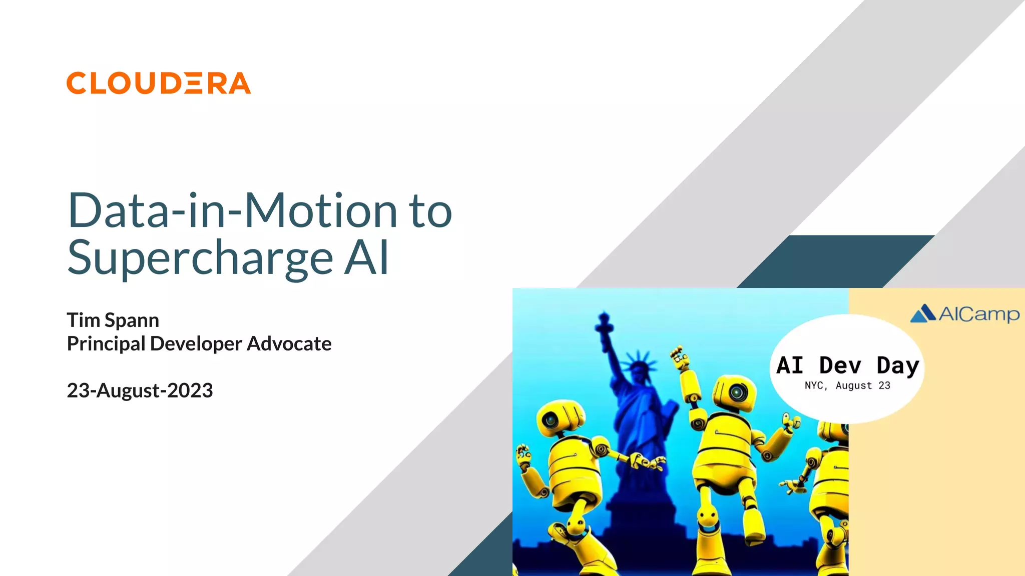 AIDEVDAY_ DatainMotion to Supercharge AI PPT