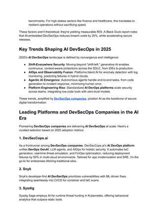 AI DevSecOps in 2025_ Why Enterprises Are Moving Beyond Traditional ...