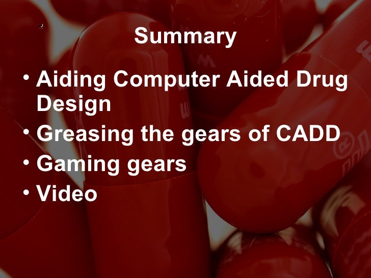 Computer aided drug design phd thesis