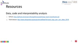Classification of prostate cancer pathology reports using natural language processing