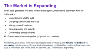 AI Driven & AI Native Development AI native development | PDF