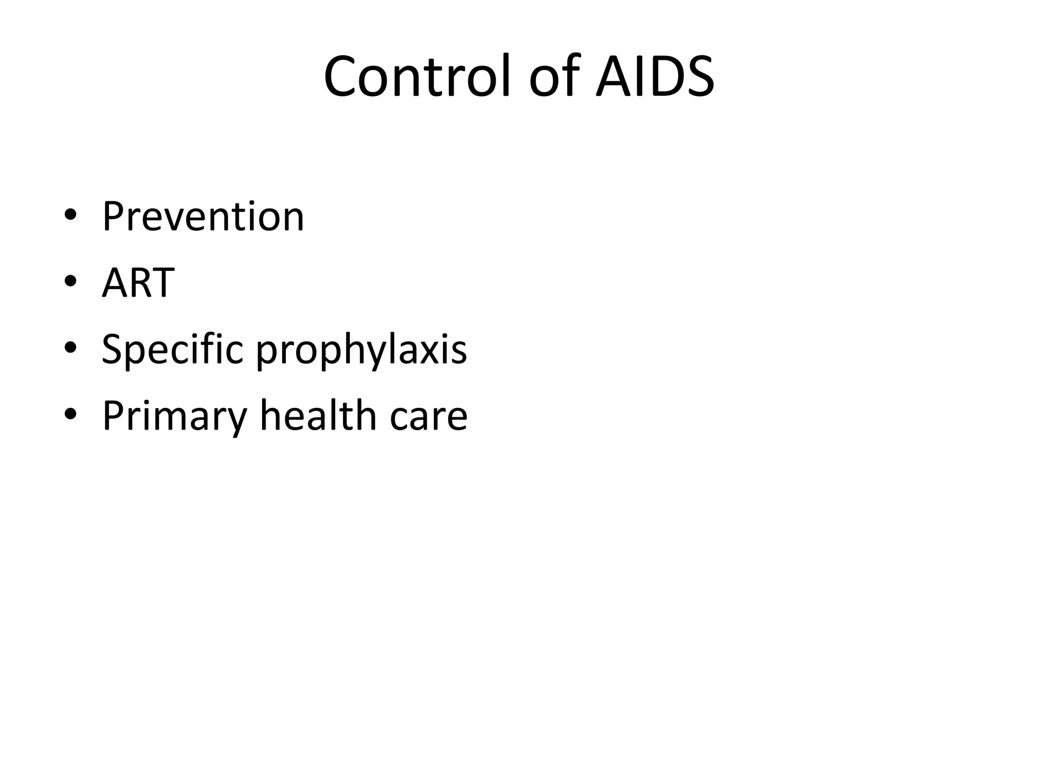 AIDS - HIV | PPT