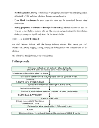 Pathophysiology of AIDS | PDF