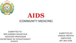 AIDS Department of Physiotherapy, SHUATS