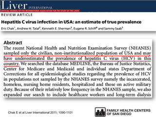 Supplementary Materials
Chak E et al Liver International 2011; 1090-1101
 