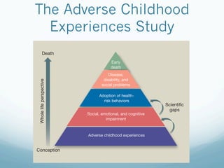 The Adverse Childhood
Experiences Study
 