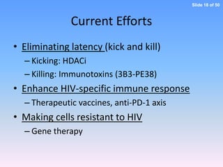 The Latest on HIV Cure Strategies | PDF