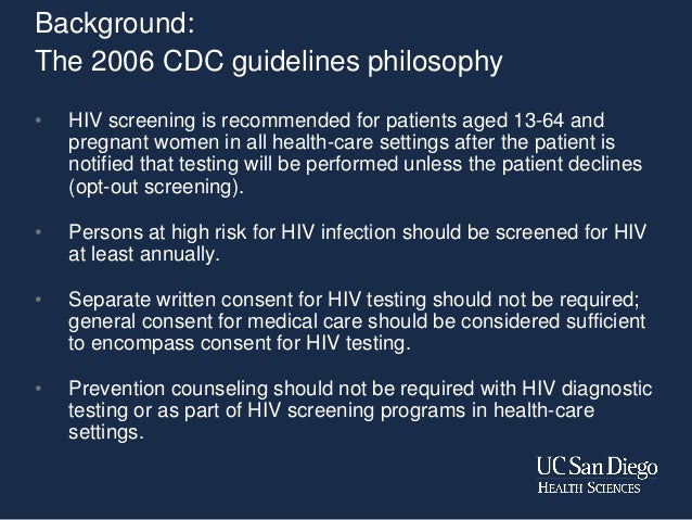 San Diego Primary Care Providers' Attitudes to HIV and HIV