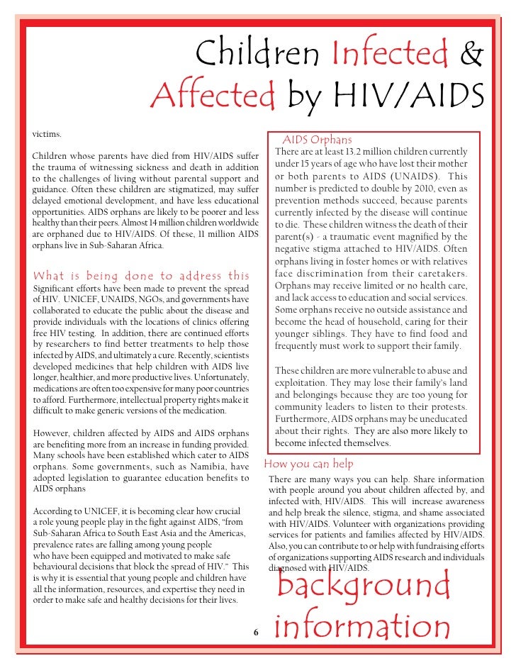 HIV/AIDS Curriculum