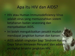Aids dan hiv | PPTX