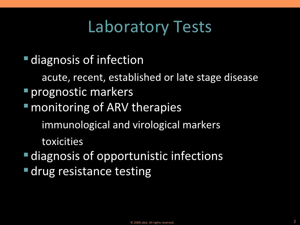 AIDS/HIV Testing Methodology (www.ubio.in)
