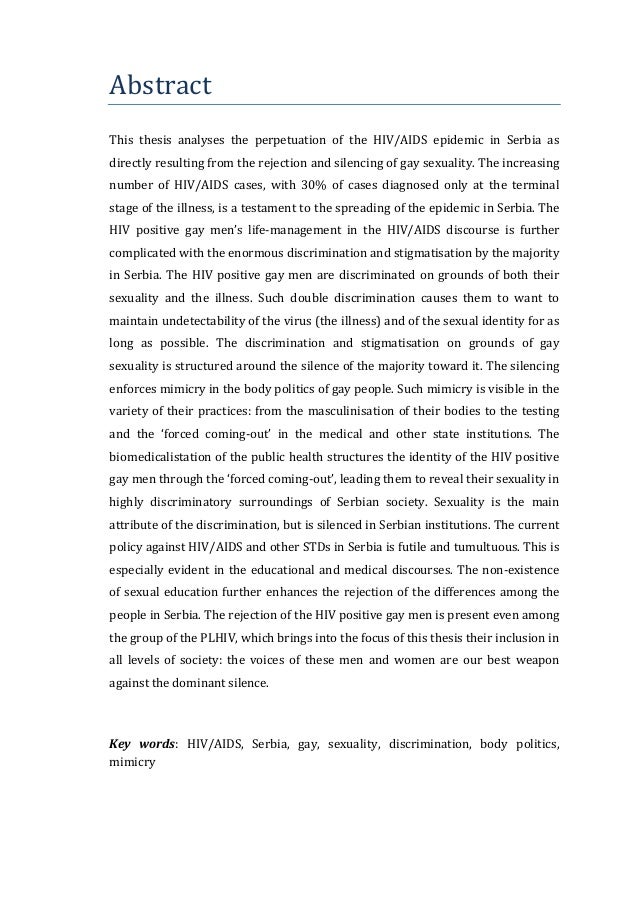 essays on aids