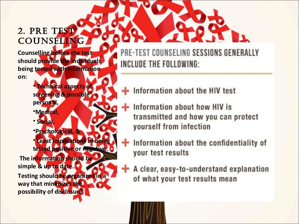 Counselling HIV/ AIDS patient