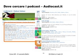 Dove cercare i podcast – Audiocast.it 