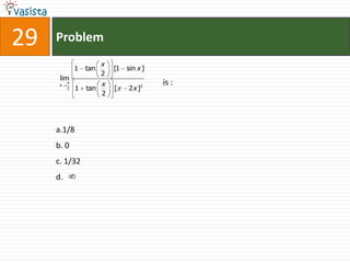 Problem29is :a.1/8b. 0c. 1/32d.