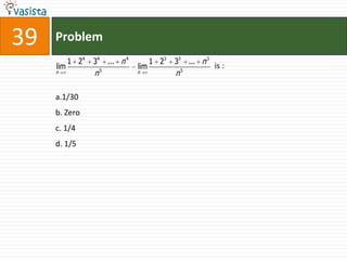Problem39                                                                                is :  a.1/30b. Zeroc. 1/4d. 1/5
