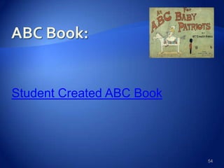 Student Created ABC Book
54
 