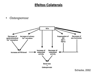 • Osteoporose
Schacke, 2002
Efeitos Colaterais
 