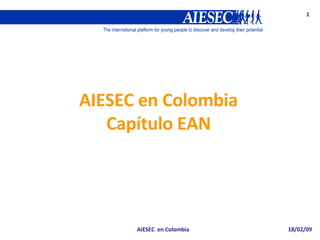 AIESEC en Colombia Capítulo EAN 