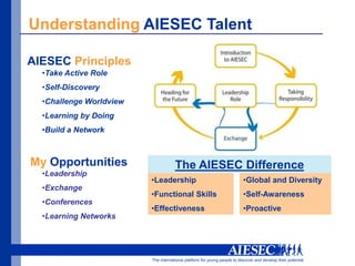 Leading youth driven organisation with +60 years of experienceAIESEC Denmark300 active students