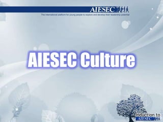 AIESEC Culture
 
