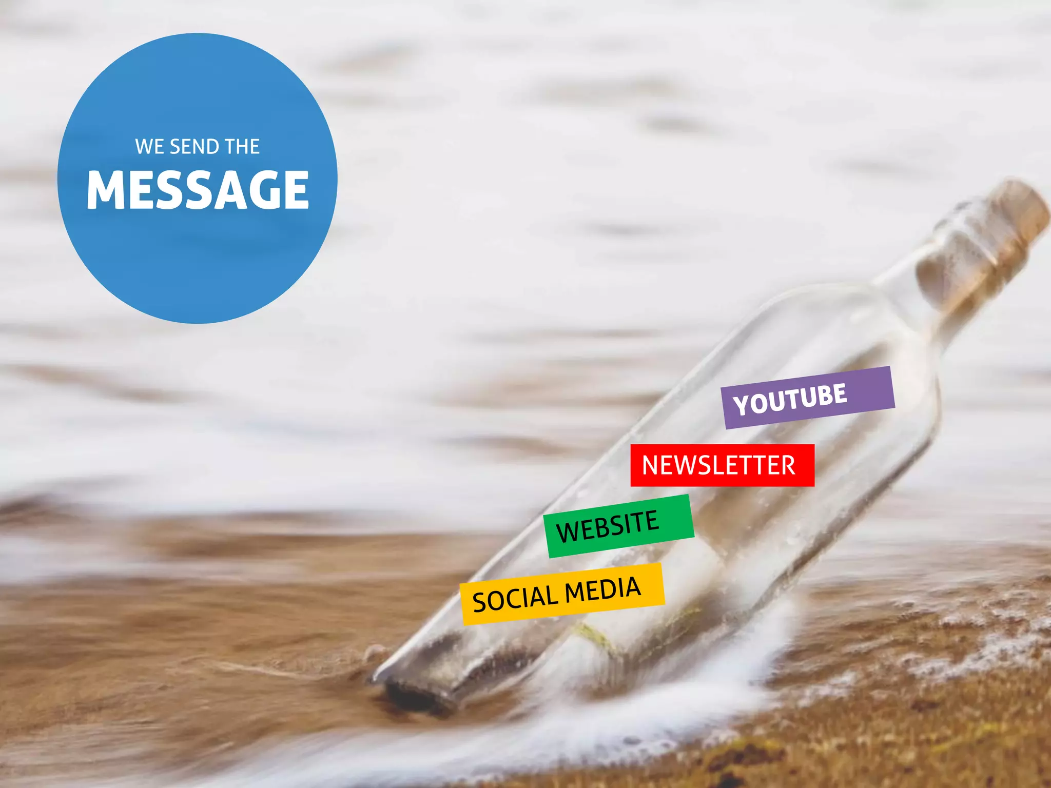 WE SEND THE

MESSAGE




               NEWSLETTER
 